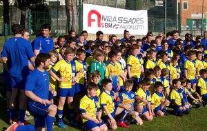 l'Ecole de rugby a la fête ...