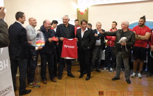 Reception partenariat ASBH / ANGELOTTI