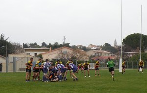 Les juniors s'arrêtent en quart ....