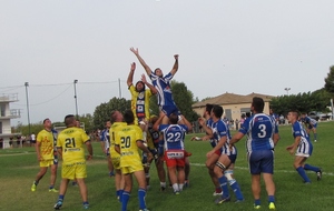 le déplacement à Colombiers ......en match amical