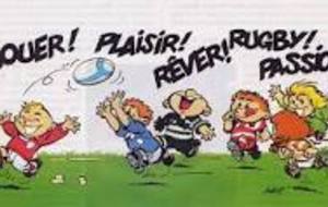 Ecole de rugby ...c'est reparti !