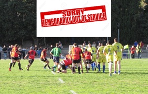 pas de match dimanche : Tauch Corbieres ....Forfait ...