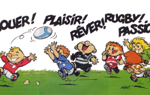 Ecole de rugby : les vacances c'est fini...