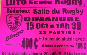 loto ecole de rugby ....