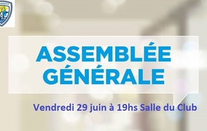 Assemblée Générale ....