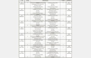 Calendrier 2018/2019