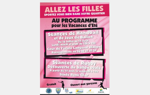 Les filles venez vous tester au rugby ...