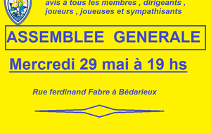 Assemblèe Générale ....