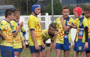 l'école de rugby samedi à Mazamet ..