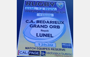 CAB grand orb / RO Lunel