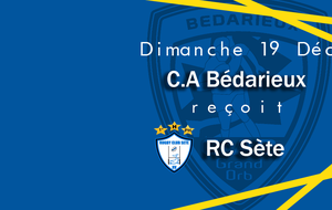 CA Bédarieux - RC Sète