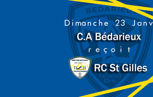 CA Bédarieux - RC St Gilles 