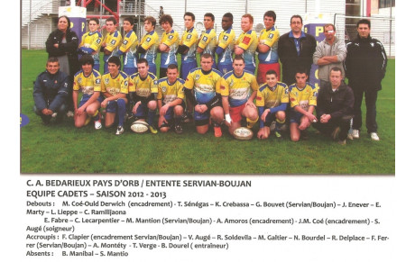 Programme du week end .....Jeunes et séniors