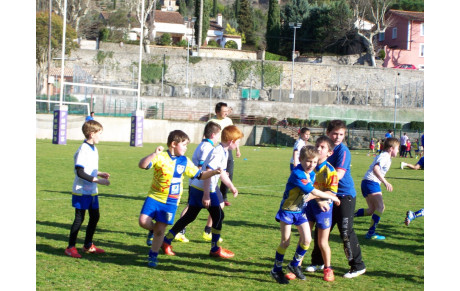 Ecole de rugby..c'est trés bien parti !