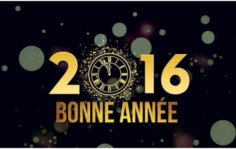 Meilleurs voeux pour 2016....