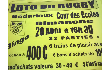 dernier LOTO des vacances d'été...