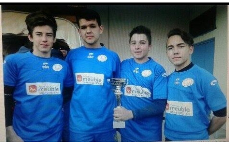 L'école de rugby à l'honneur ...