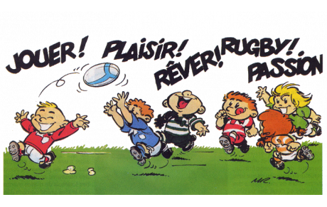 Ecole de rugby : les vacances c'est fini...