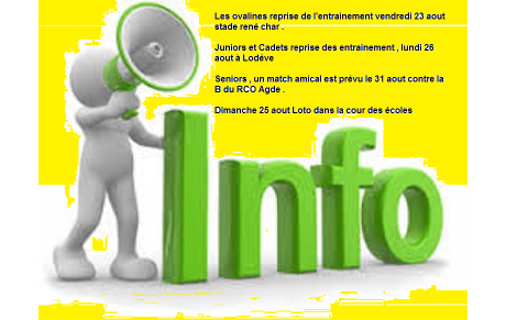 infos ..