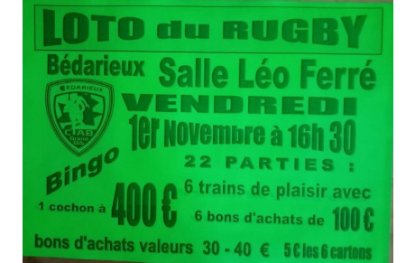 Loto  Loto  1° Novembre ......