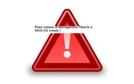Matchs à Sigean   Remis !