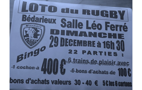 Dernier LOTO 2019.......